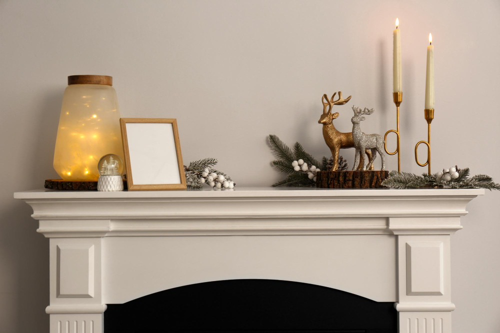 une Petite cheminée décorative chez soi