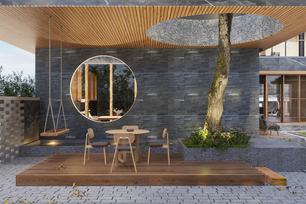 décoration terrasse extérieure moderne